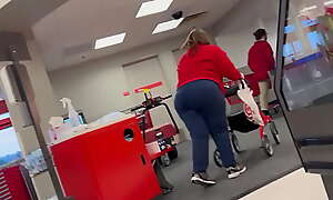 Granny fat ass donk employee candid