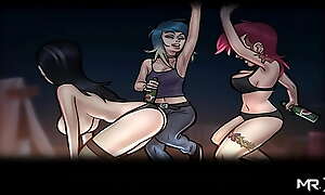 SummertimeSaga - Girlfriends Rooftop Fun E2 # 70