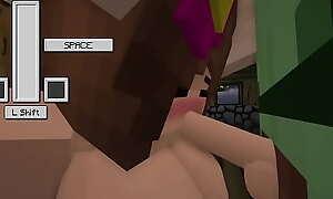 Minecraft - Jenny Mod Update 1.1 Making love to Jenny while Ellie looks part 2