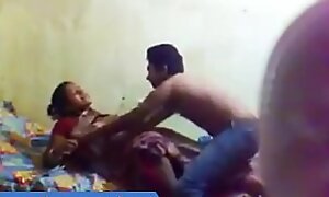 Indian seconded aunty sex fusty video recording in lad bedroom