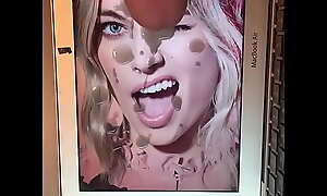 Margot Robbie Facial Cum Tribute