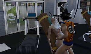 Dragon Ball Porn Epi 49 Vegeta tiene una pesadilla Goku se Folla a Su Esposa Bulma Delante de el Netorare Hentai
