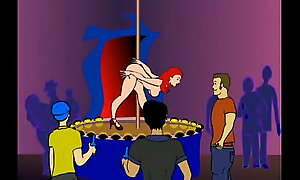 Cartoon Stripper Sex Gameplay
