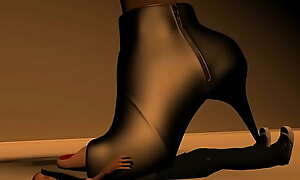 Black Heels Black Result [Giantess Trample] megadreams.online