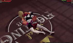 Bambi Bimbo VS Yuna (Naked Fighter 3D)